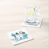 De Schone Teeth Gang Kartonnen Onderzetters (Insitu)