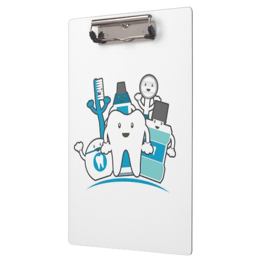 De Schone Teeth Gang Klembord (Links)