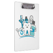 De Schone Teeth Gang Klembord (Rechts)