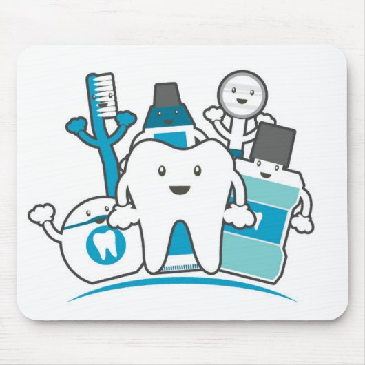 De Schone Teeth Gang Muismat (Voorkant)