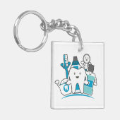 De Schone Teeth Gang Sleutelhanger (Voorkant Links)