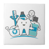 De Schone Teeth Gang Tegeltje (Voorkant)