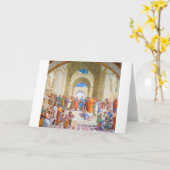 De school Athene, Raphaël, 1509-1510 Kaart (Gele Bloem)