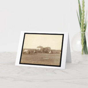 De School & de Indische Rand BR 1891 van Oglala Kaart