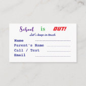 De school is kinder visitekaartje (Voorkant)