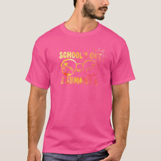 De school is klaar voor zomertijd voor de leraar k t-shirt