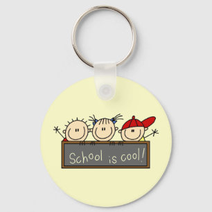 De school is Koel Sleutelhanger