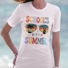 DE SCHOOL IS UIT VOOR DE ZOMER T-SHIRT