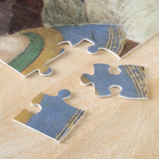 De School van Athene door Rafaël, antieke Renaissa Legpuzzel (Zijkant)