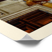 De school van Athene door Raffaello Poster (Hoek)