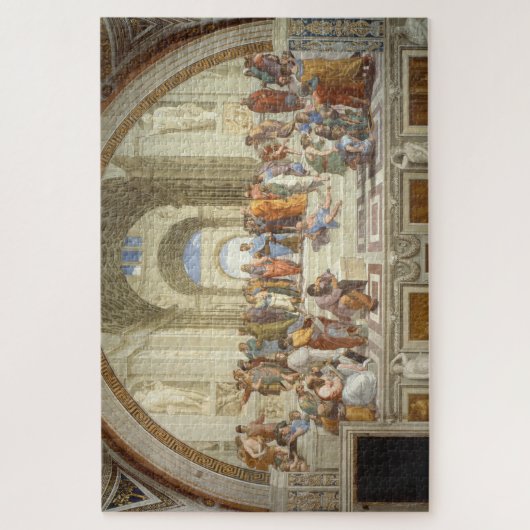 De school van Athene Legpuzzel (Verticaal)