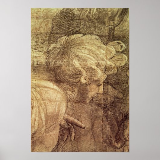De school van Athene Poster (Voorkant)