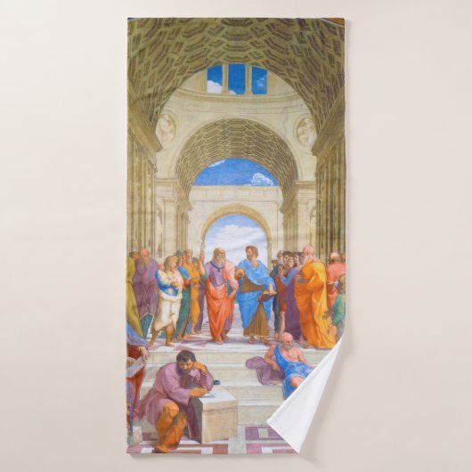 De school van Athene, Raphael Badhanddoek (Badhanddoek)
