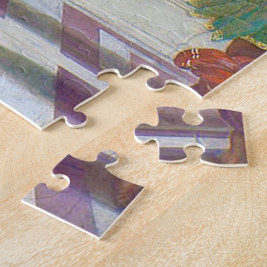 De school van Athene, Raphael Legpuzzel (Zijkant)