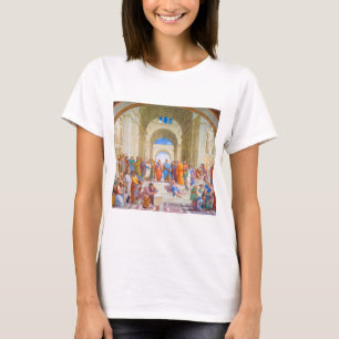 De school van Athene, Raphael T-shirt