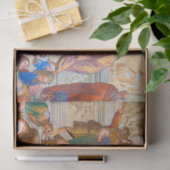 De school van Athene, Raphael Tissuepapier (Geschenk)