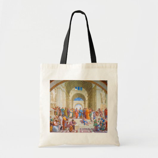 De school van Athene, Raphael Tote Bag (Voorkant)