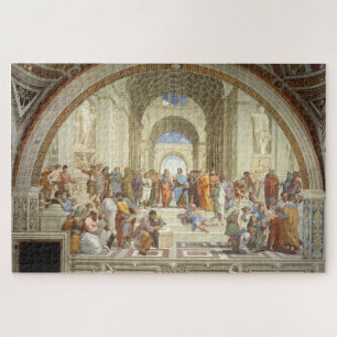 De school van Athene: Renaissance door Rafaël Legpuzzel