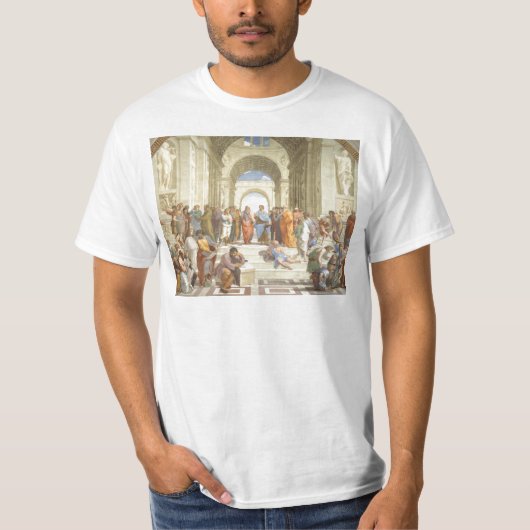 De school van Athene T-shirt (Voorkant)
