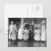 De School van de verzorging, de vroege jaren 1900 Briefkaart (Voorkant / Achterkant)