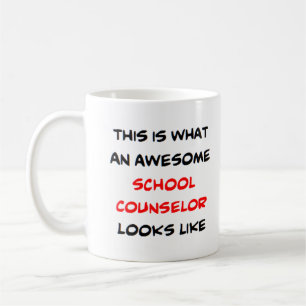 de schoolbegeleider, geweldig koffiemok