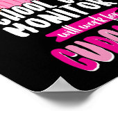 De schoolbusmonitor zal werken voor koekjes poster (Hoek)