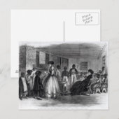 De schoolkamer van de Misses Cooke Briefkaart (Voorkant / Achterkant)