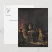 De Schoolminnares Briefkaart (Voorkant / Achterkant)