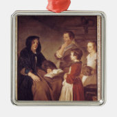 De Schoolminnares Metalen Ornament (Voorkant)