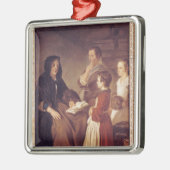 De Schoolminnares Metalen Ornament (Links)