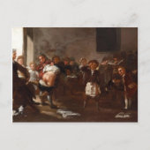 De schoolplaats van Francisco Goya Briefkaart (Voorkant)