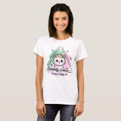 De schoonheid binnen Cat Graphic T-shirt (Voorkant volledig)