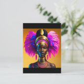 de schoonheid briefkaart (Staand voorkant)