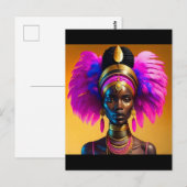 de schoonheid briefkaart (Voorkant / Achterkant)