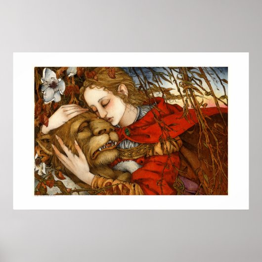 De schoonheid en het beest poster (Voorkant)