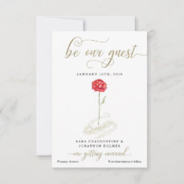 De schoonheid en het Beest sparen de Aankondiging