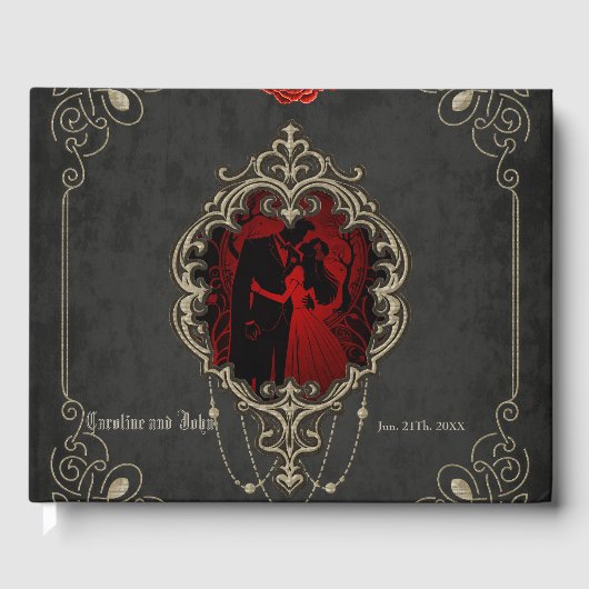 De schoonheid en rijkdom van de liefde gastenboek (Voorkant)