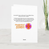 De schoonheid in Sterkte Bedankkaart (Achterkant)