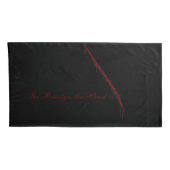 De schoonheid is het Beest Kussensloop (Achterkant-Rechts)