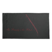 De schoonheid is het Beest Kussensloop (Achterkant-Links)