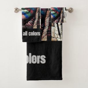De schoonheid komt in Alle Kleuren Bad Handdoek