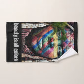 De schoonheid komt in Alle Kleuren Bad Handdoek (Handdoek)