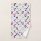 De schoonheid komt uit het binnenpatroon bad handdoek (Handdoek)