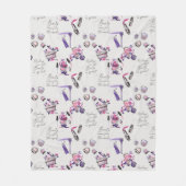 De schoonheid komt uit het binnenpatroon fleece deken (Voorkant)