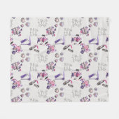 De schoonheid komt uit het binnenpatroon fleece deken (Voorkant (Horizontaal))