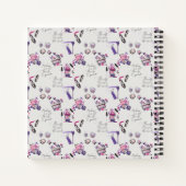 De schoonheid komt uit het binnenpatroon notitieboek (Achterkant)