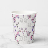 De schoonheid komt uit het binnenpatroon papieren bekers (Rechts)