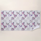 De schoonheid komt uit het binnenpatroon strandlaken (Voorkant)