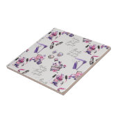 De schoonheid komt uit het binnenpatroon tegeltje (Zijkant)