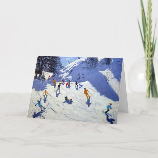 De schoonheid Plagne 2004 van de Geul Feestdagen Kaart (Voorkant)